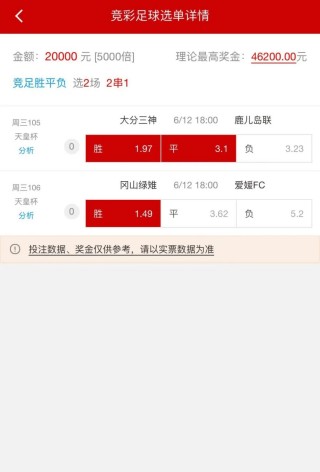 竞彩足球结果查询(竞彩足球结果查询今天比赛结果预测最新消息)