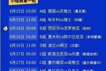 德国欧洲杯2024赛程结果(德国欧洲杯2024赛程结果如何)