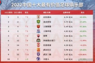 包含足球俱乐部投入排名规则的词条