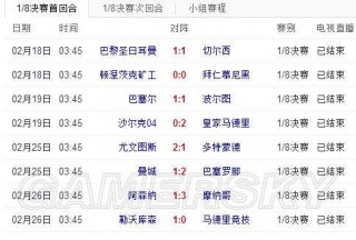 欧冠赛程表时间(欧冠2024赛程时间表)，2024年欧冠赛程时间表公布，2024年欧冠赛程时间表公布