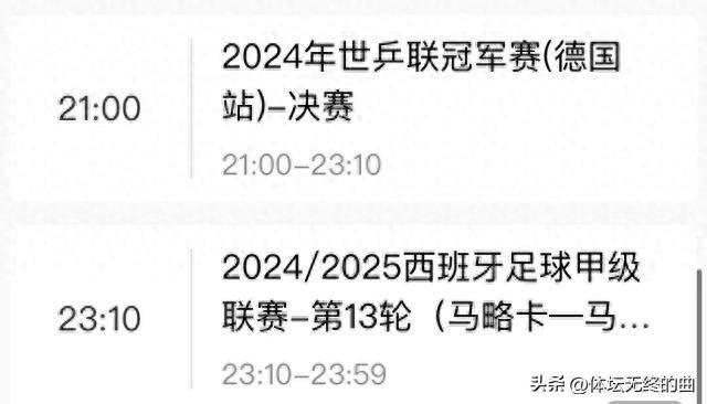 今晚乒乓球女单决赛时间(今晚女单乒乓球决赛几点开始)  第2张